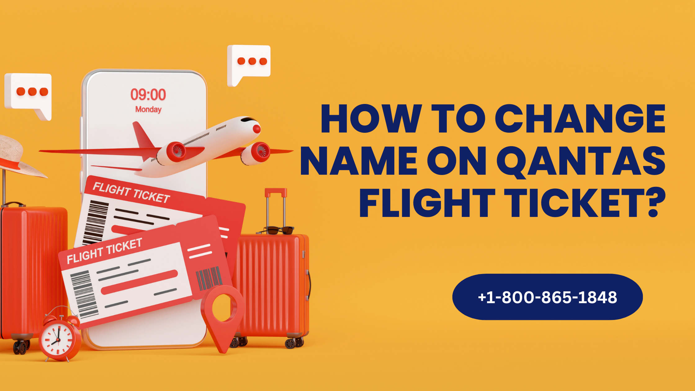 How To Change Name on Qantas Flight Ticket?